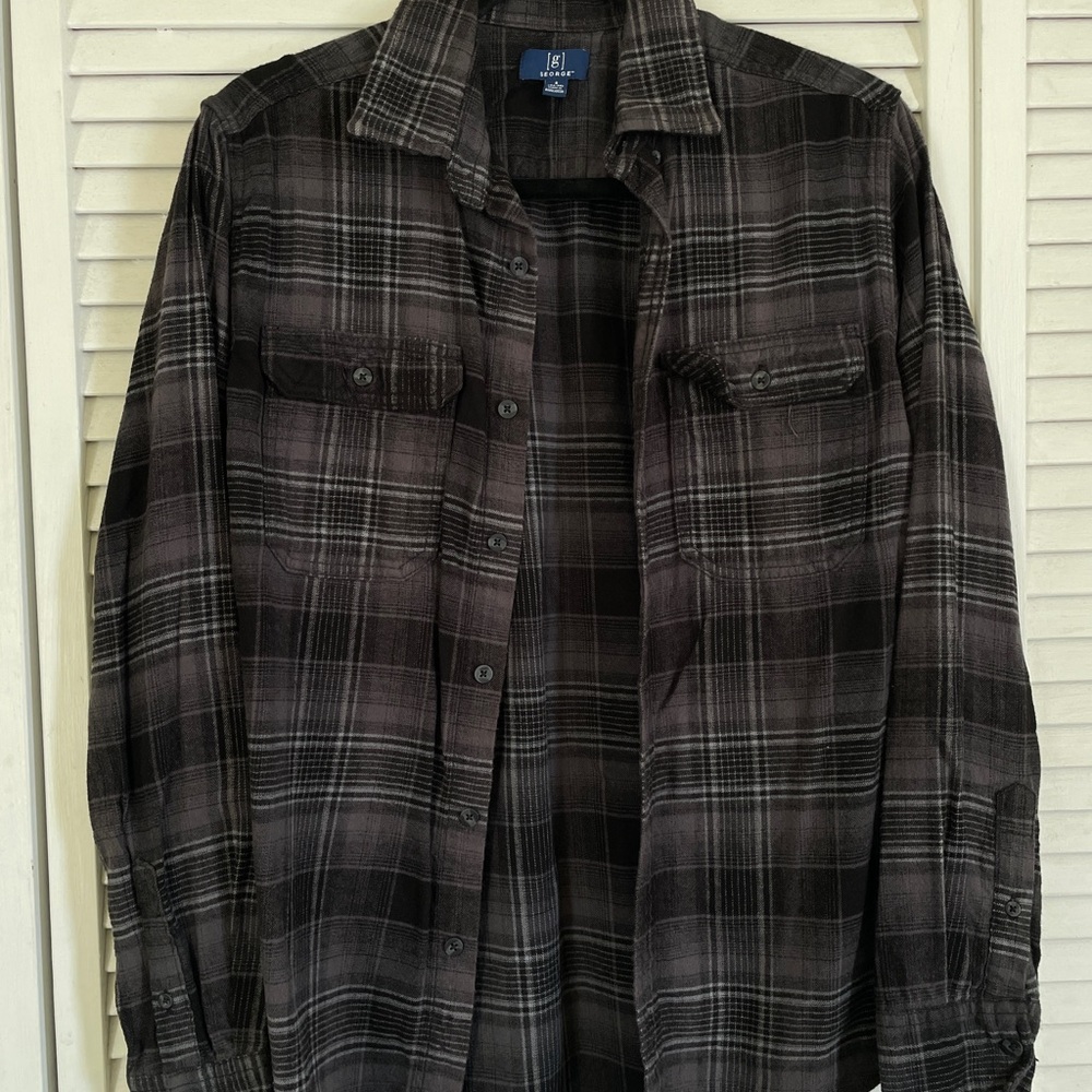 George Black Lightweight Shirt Jacket